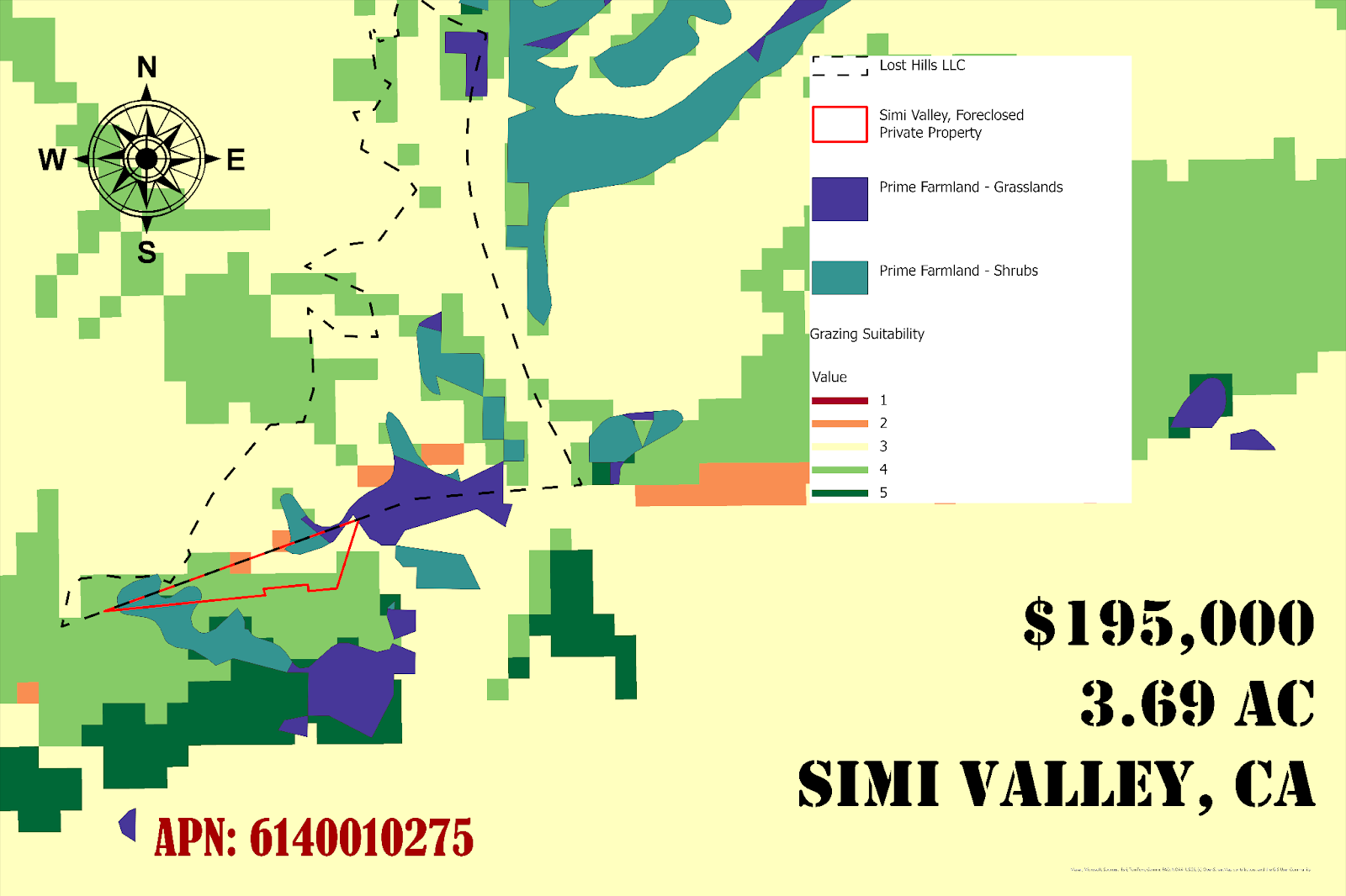 Agroforesty Suitability Analysis Map